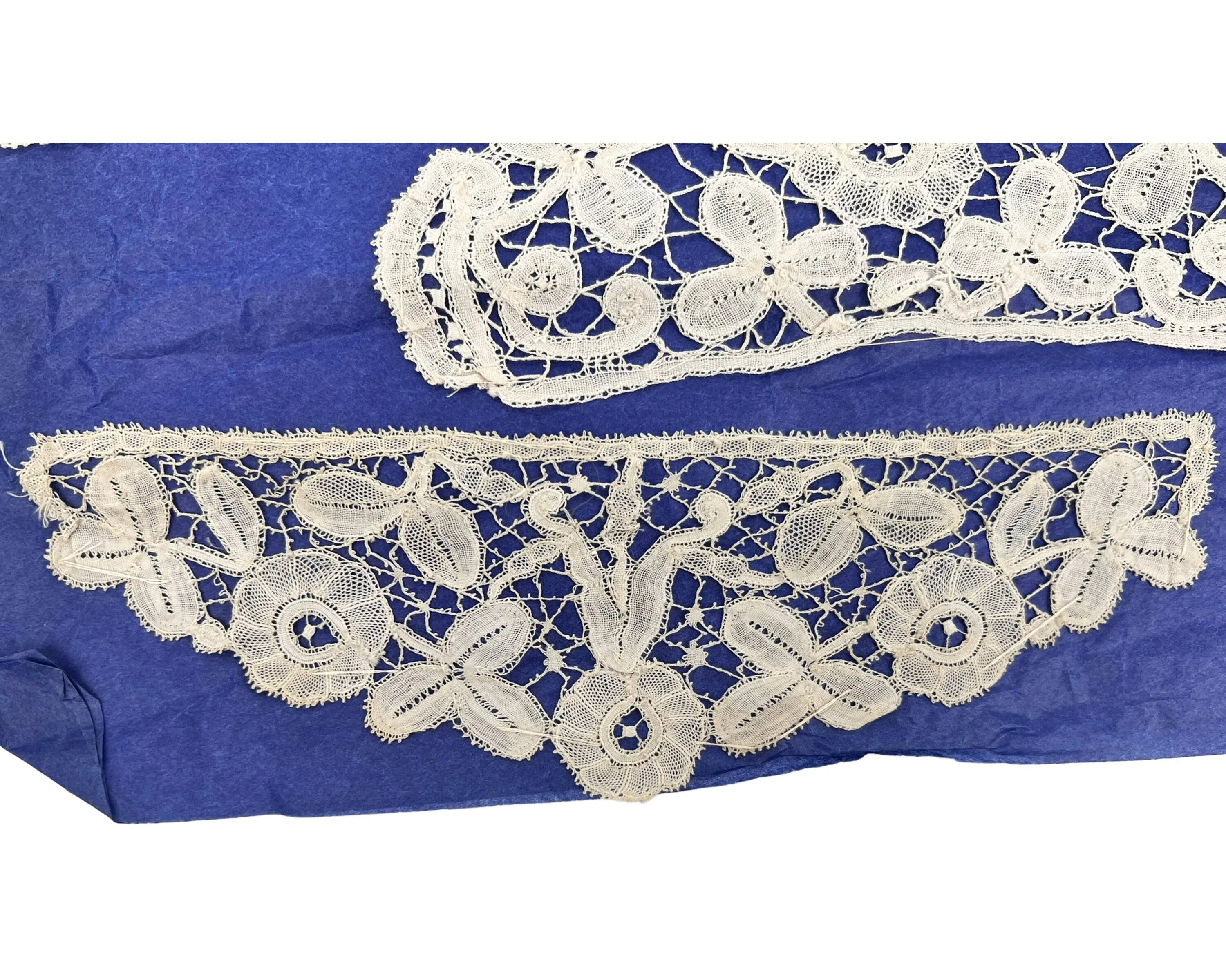 Antique Lace Collar and Cuffs Hand Made Victorian Era