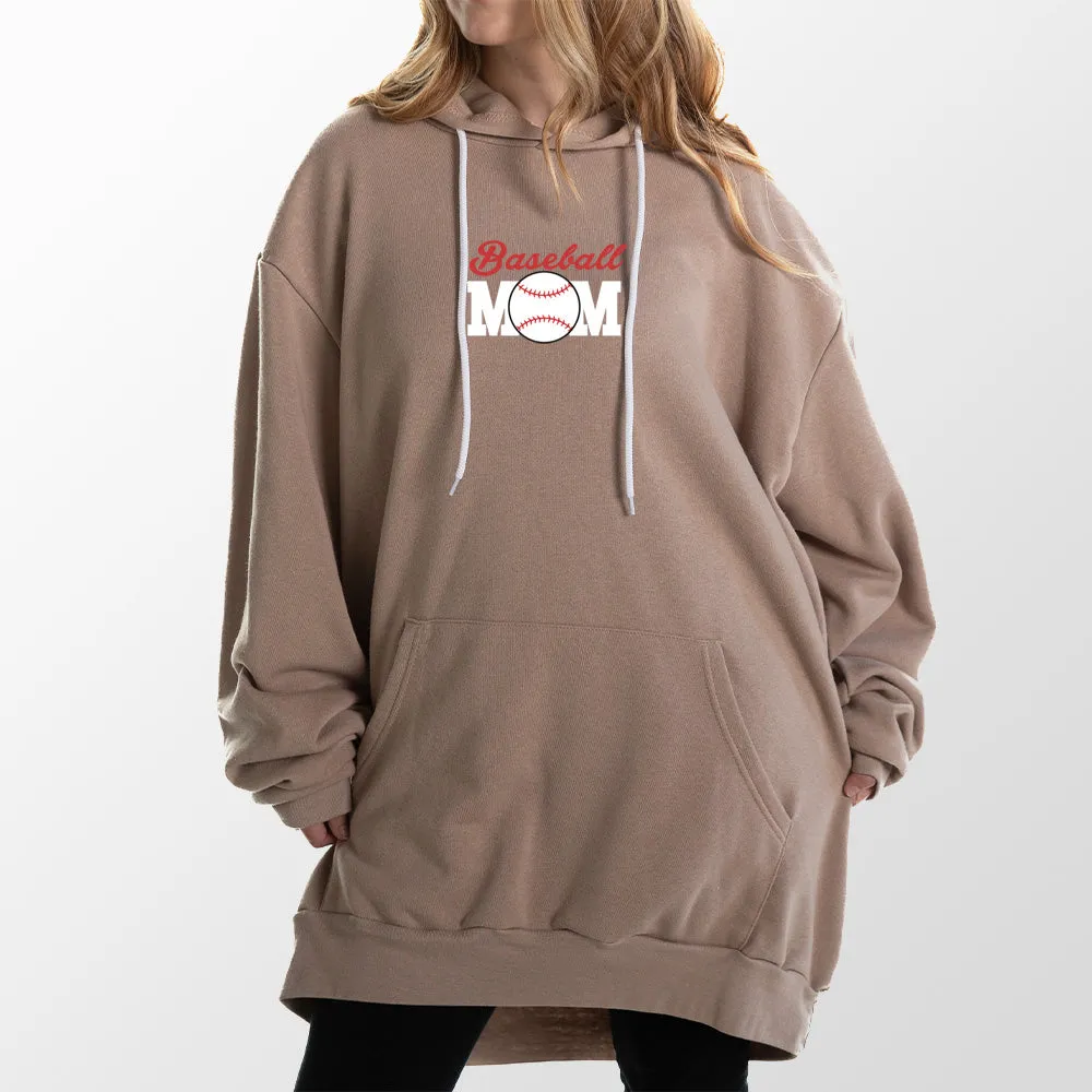 Baseball Mom Giant Hoodie