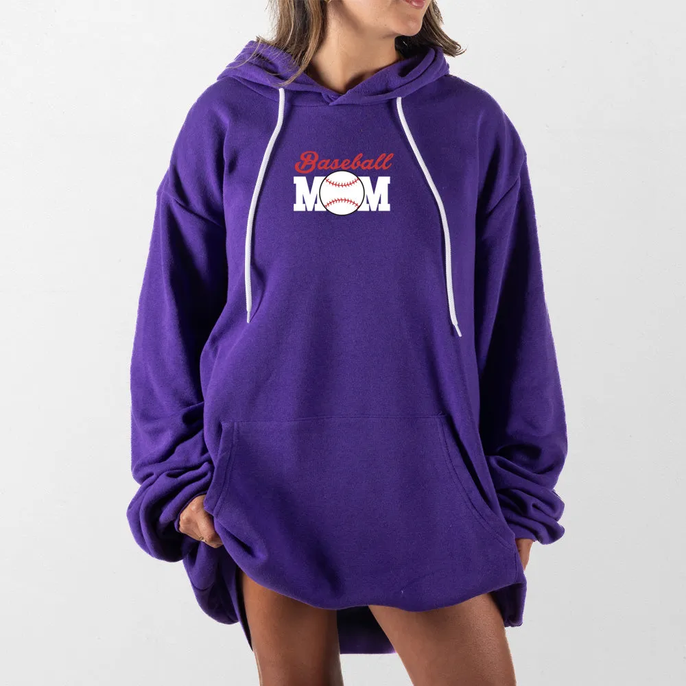 Baseball Mom Giant Hoodie