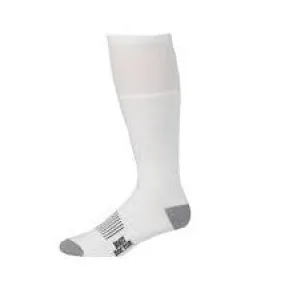 Boot Doctor Men's White Over The Calf Boot Socks- 2 Pair