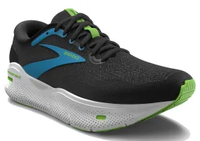 Brooks Men's Ghost Max Black/Atomic Blue/Jasmine Running Shoe