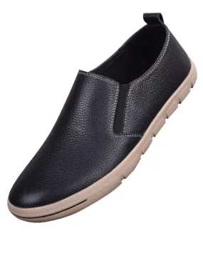 Casual Leather Slip-On Shoes