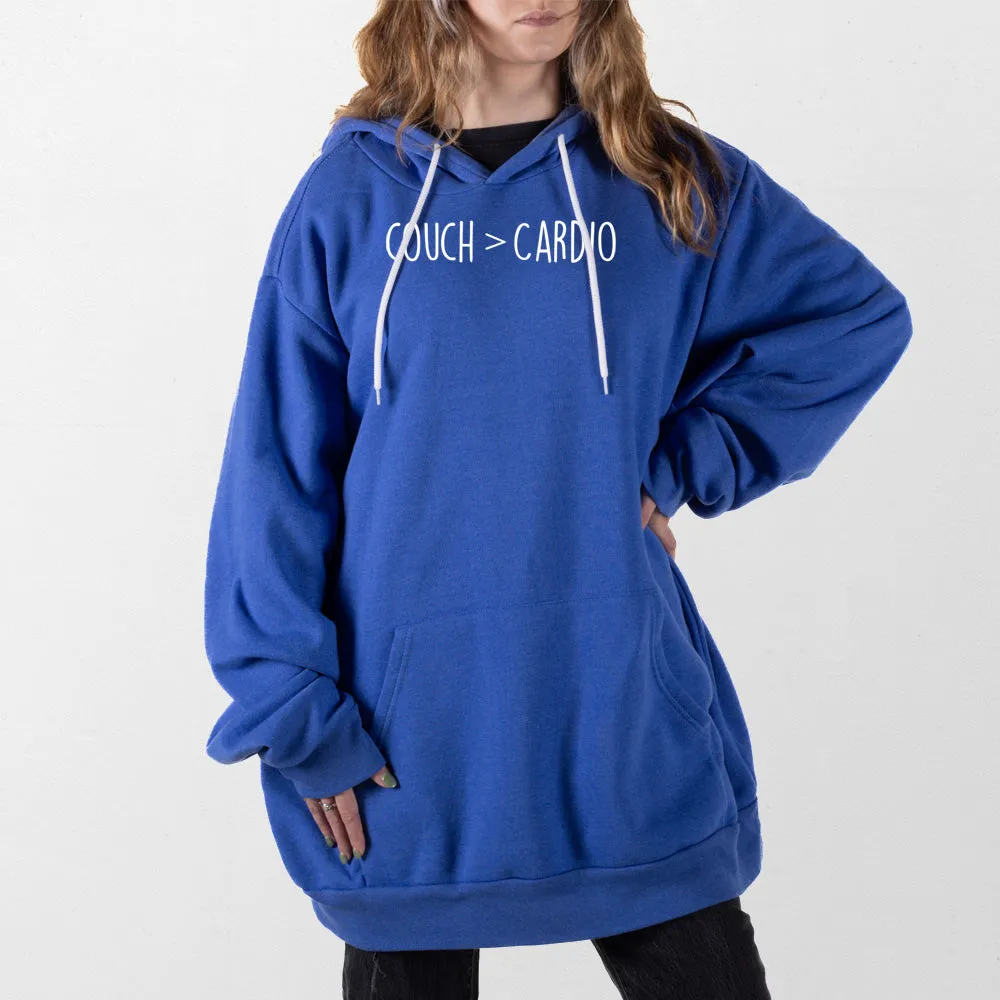 Couch Over Cardio Giant Hoodie