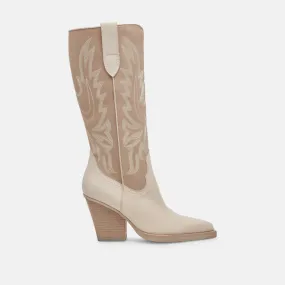 Dolce Vita Blanch Boots - Taupe Multi Nubuck