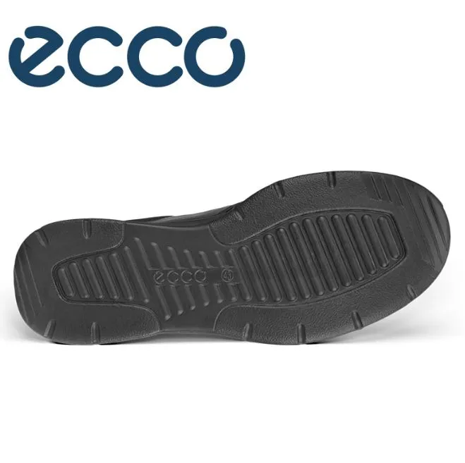 Ecco Irving Black Laced Shoe Black