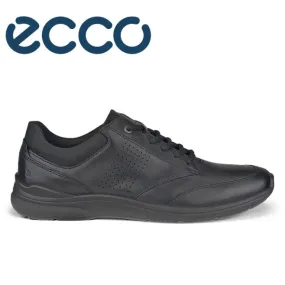 Ecco Irving Black Laced Shoe Black