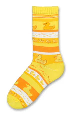 FBF Psychabright Rubber Ducky Sock