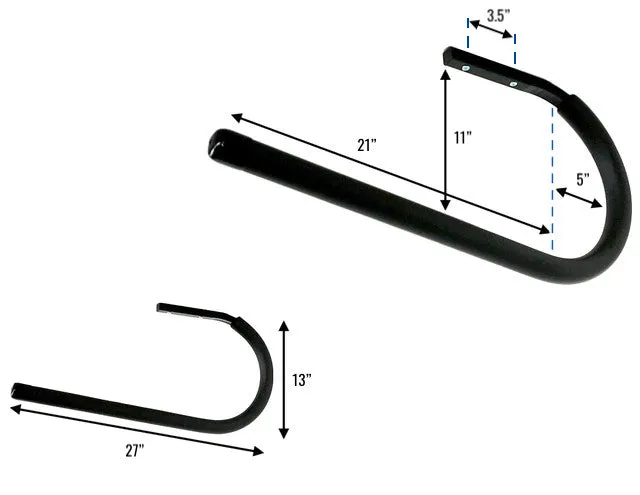 Hi-Port 1 | Ski & Snowboard Storage Ceiling Rack | Holds 50 lbs