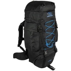 Highlander Rambler 66 Rucksack Black/Teal