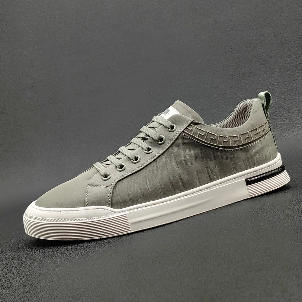 Men Casual Breathable Canvas Flat Sneakers