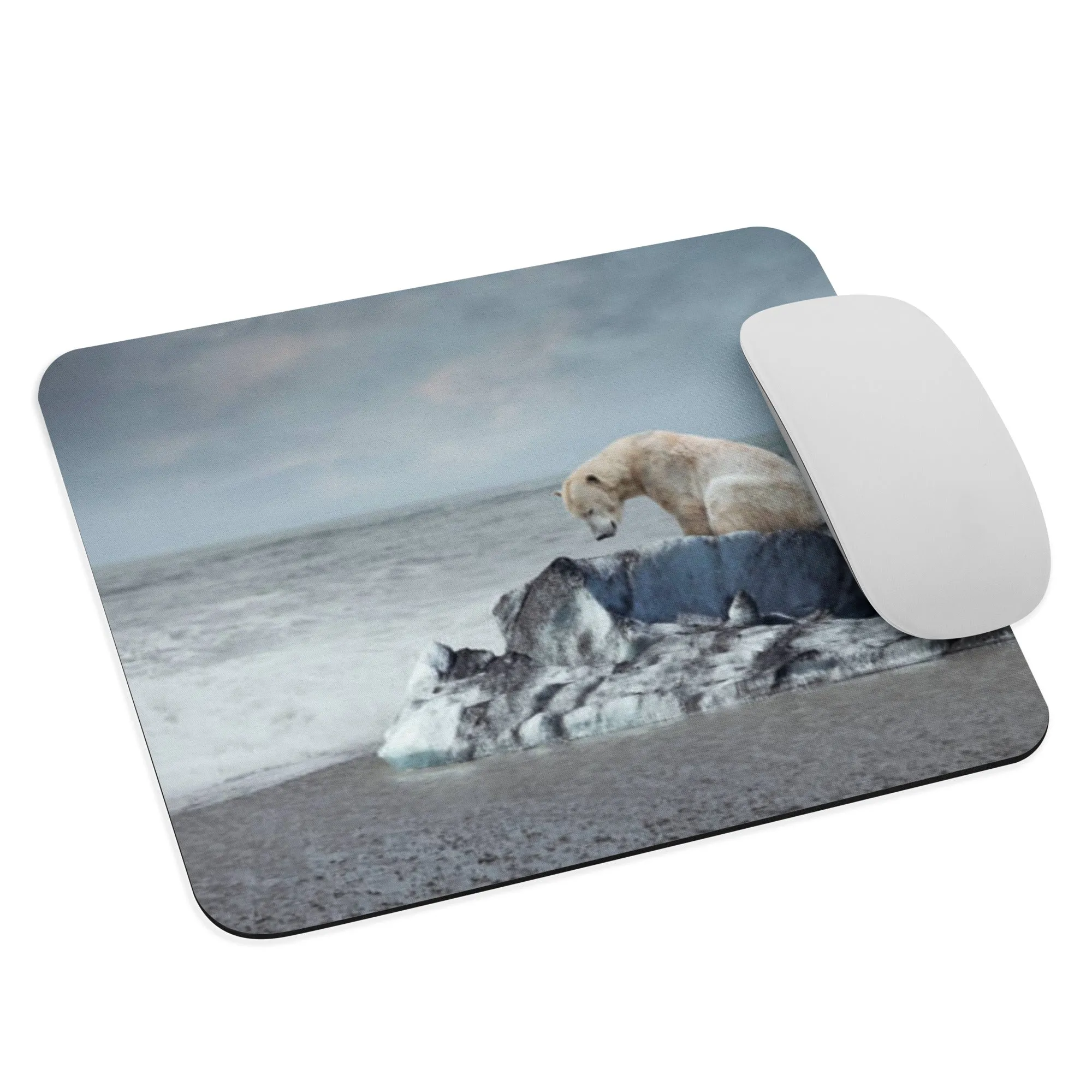 Padded Non-Slip Mousepad - Polar Bear