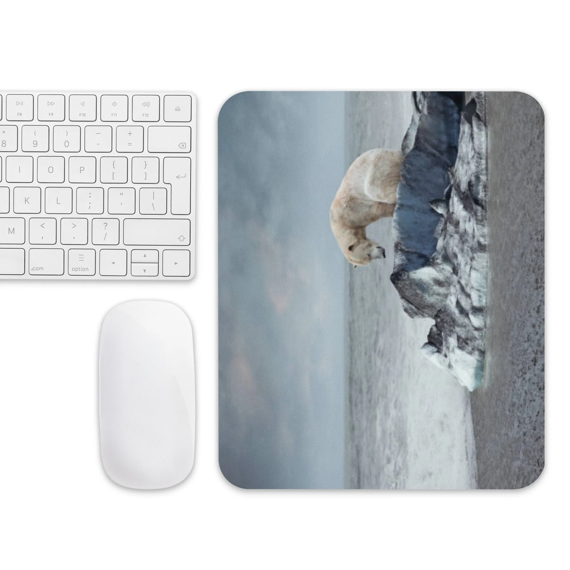 Padded Non-Slip Mousepad - Polar Bear