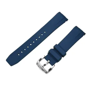 San Martin Fluorine Rubber Watch Band for SN0121G/SN054/SN008