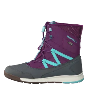 Snow Crsuh Wtpf Purple/turquoise