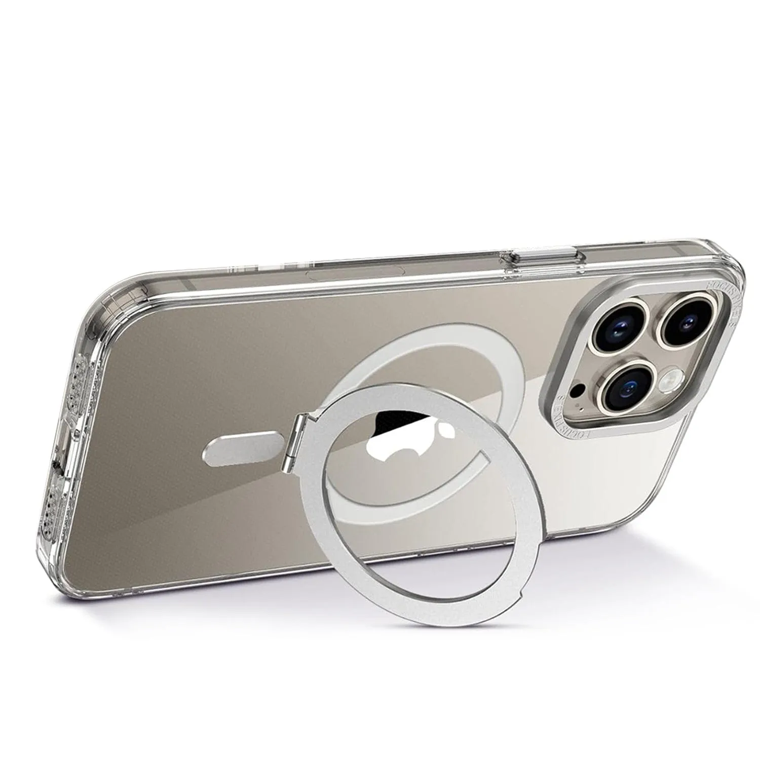 Venture Series Clear Kickstand Case - iPhone 15 Pro