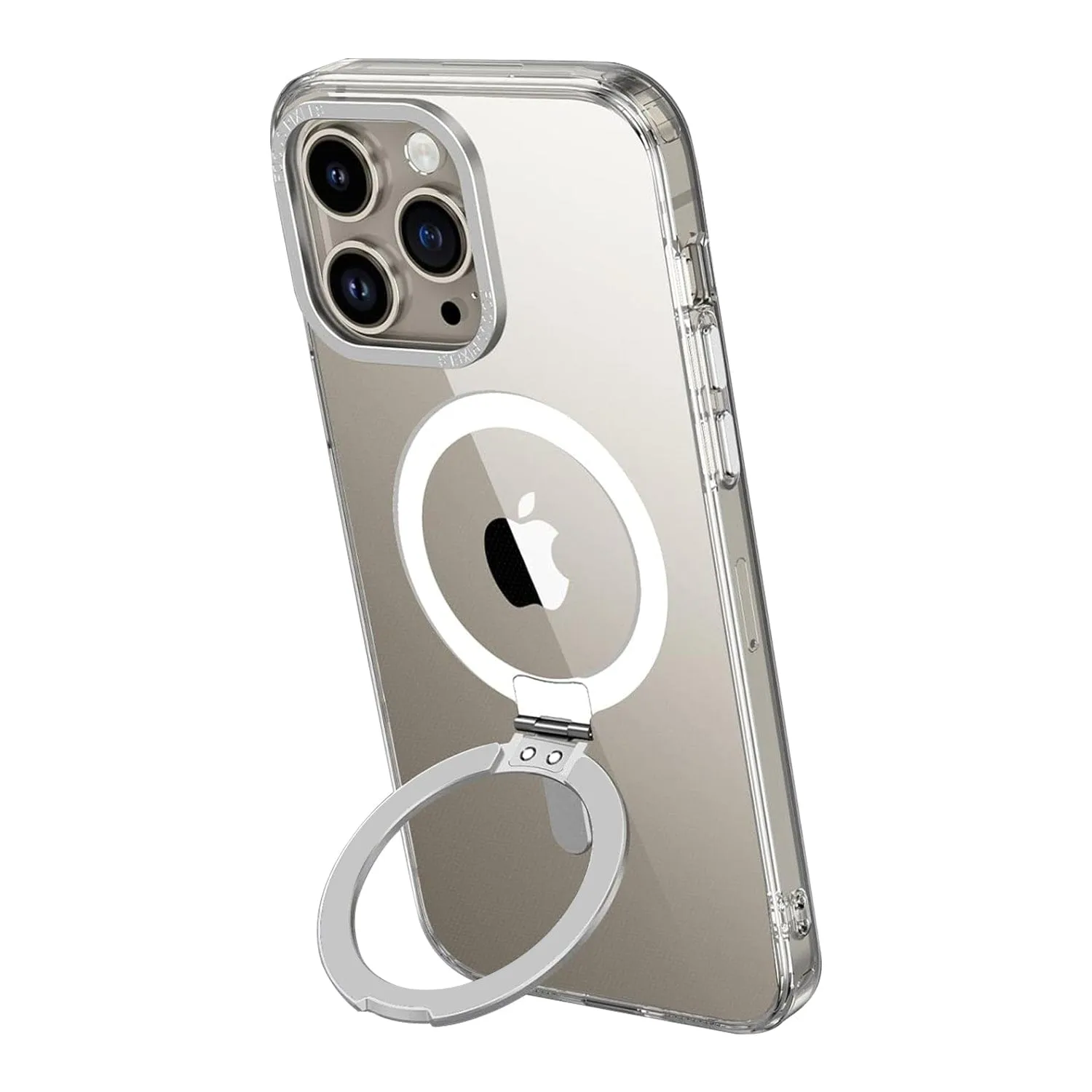 Venture Series Clear Kickstand Case - iPhone 15 Pro