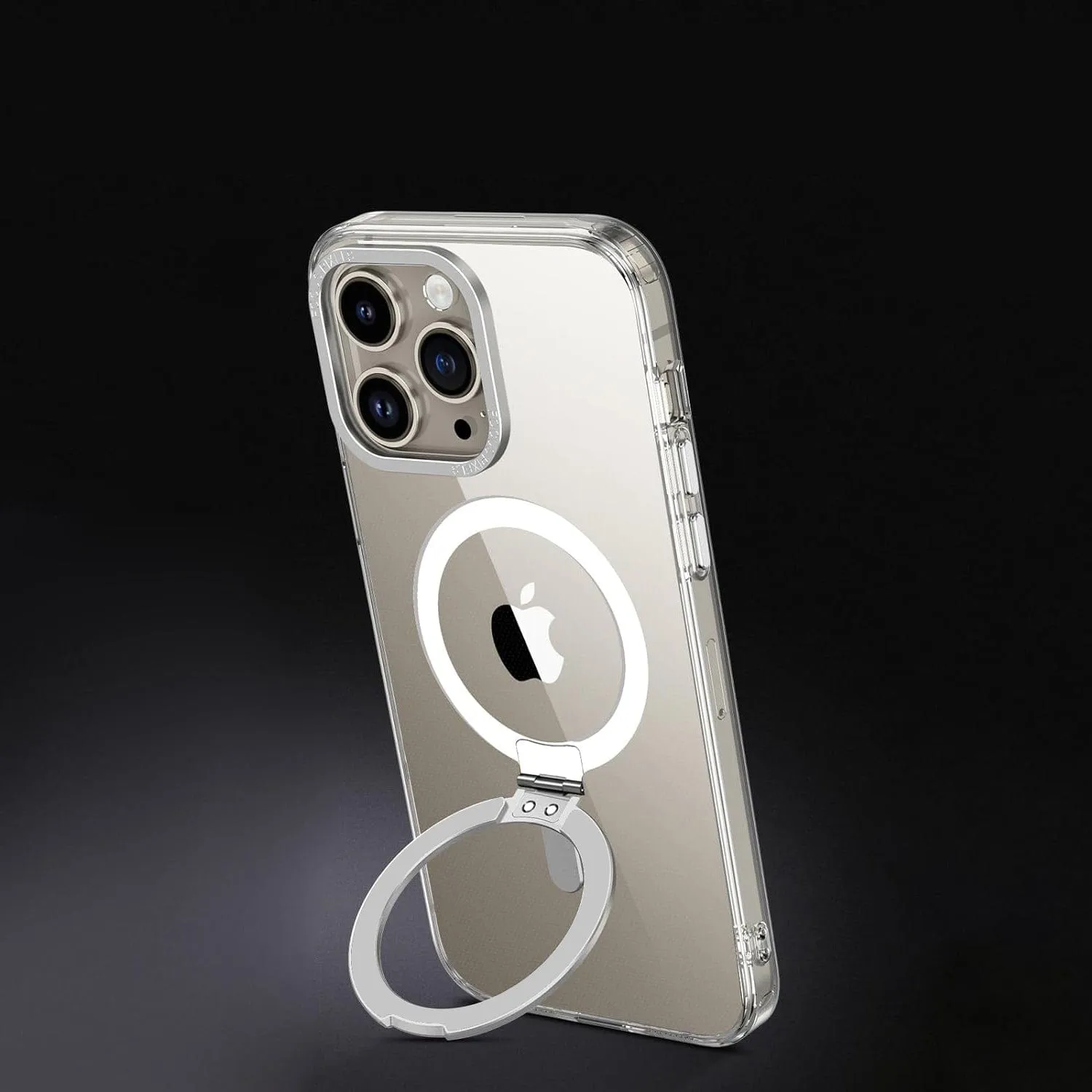 Venture Series Clear Kickstand Case - iPhone 15 Pro