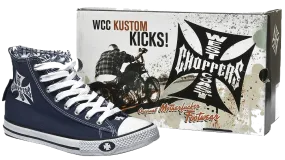 WCC Warrior Hi-Tops - Navy